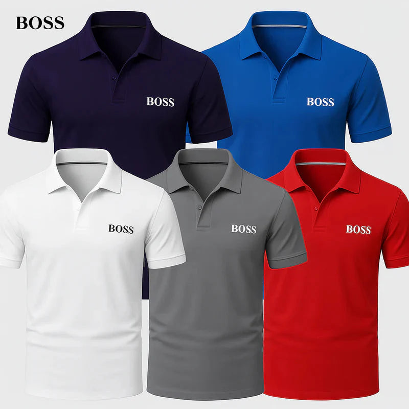 [BUY 3, GET 5] Premiere Polo Shirt Kit – 5 Premium Polos
